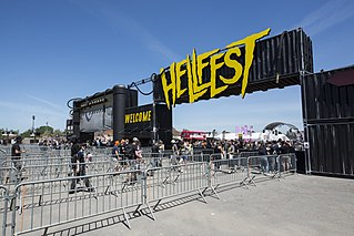 Entrée du Hellfest 2017
