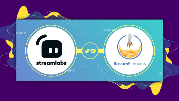Streamlabs vs streamelements logos
