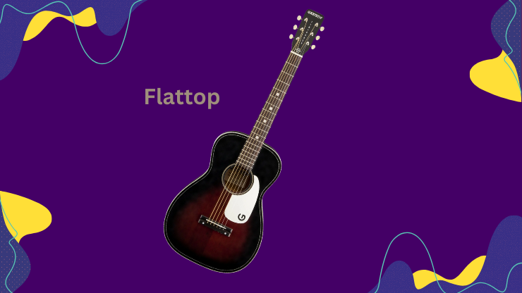 Flattop guitare