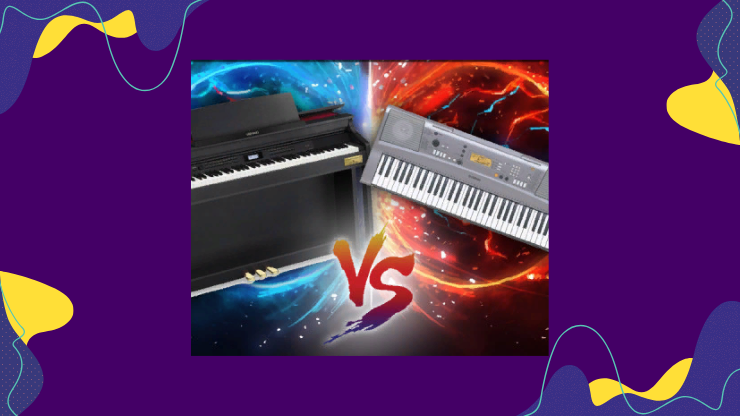 La différence entre piano et synthétiseur