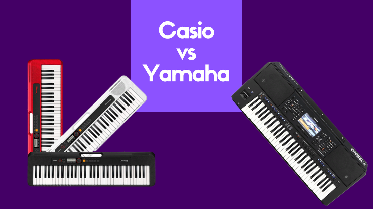Casio et Yamaha